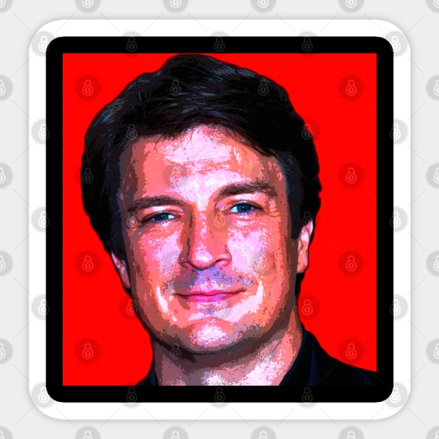 nathan fillion Sticker by oryan80